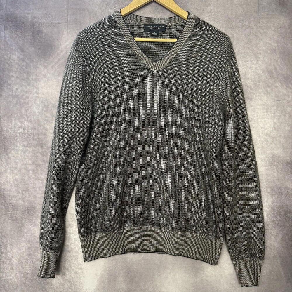 The‎ Men's Store Bloomingdale's 100% Cashmere Sweater Men Size Medium